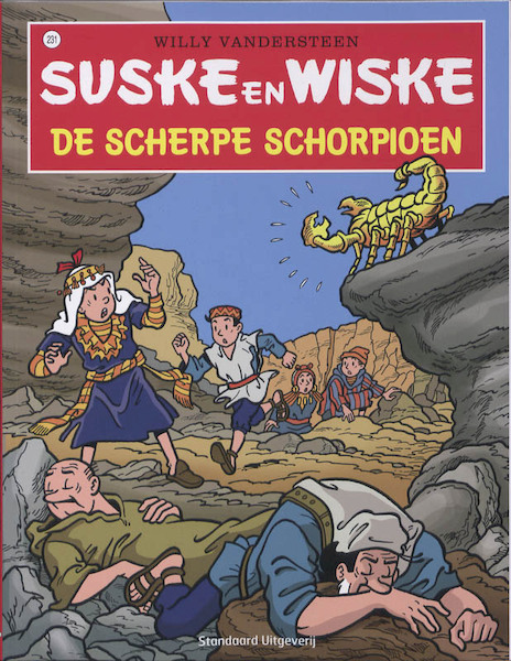 Suske en Wiske 231 De scherppe schorpioen - Willy Vandersteen (ISBN 9789002237508)