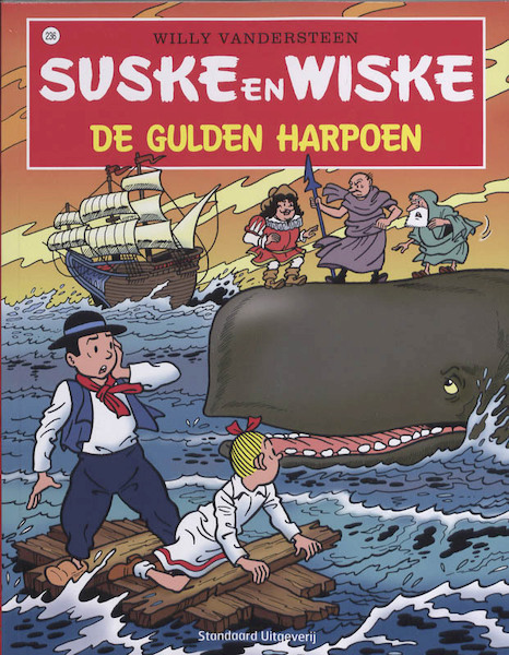 Suske en Wiske 236 De gulden harpoen - Willy Vandersteen (ISBN 9789002237911)