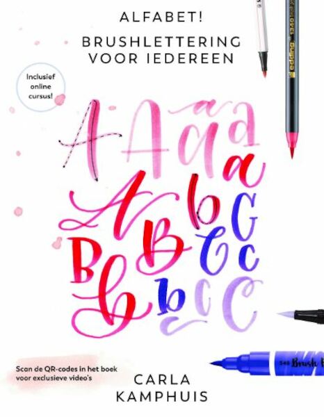Alfabet! Brushlettering voor iedereen - Carla Kamphuis (ISBN 9789043922241)