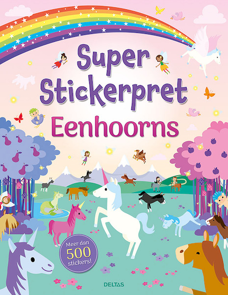 Super Stickerpret - Eenhoorns - (ISBN 9789044758702)