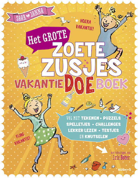 Het grote Zoete Zusjes vakantiedoeboek - Hanneke de Zoete (ISBN 9789043922906)