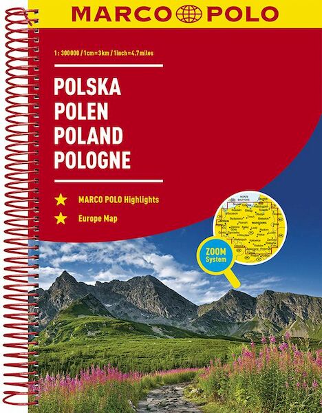 MARCO POLO Reiseatlas Polen 1:300 000 - (ISBN 9783829736879)