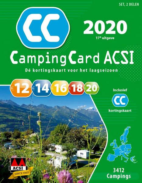 CampingCard ACSI 2020 Nederlandstalig - set 2 delen - ACSI (ISBN 9789492023902)