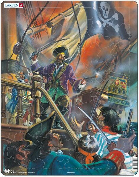 Larsen puzzel- Piraten- FL1 - (ISBN 7023850246018)