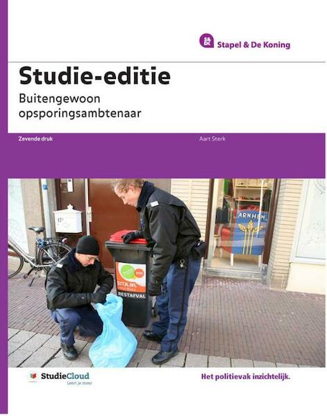SB buitengewoon opsporingsbeambtenaar 2013 - Aart Sterk (ISBN 9789035246881)