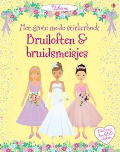Grote mode Stickerboek Bruid en bruidegom - (ISBN 9781409548188)
