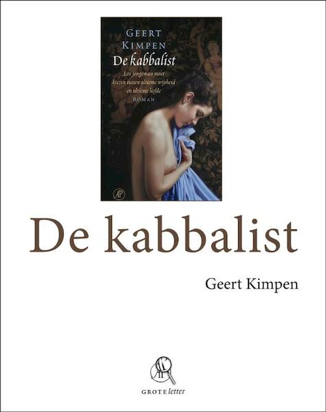 De kabbalist - grote letter - Geert Kimpen (ISBN 9789029580069)