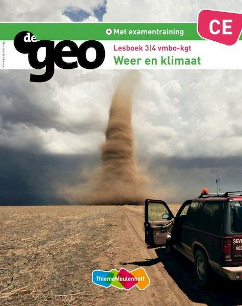 De Geo 3/4 vmbo-kgt CE Weer en Klimaat Lesboek - Peter Doppen, Henk Groen, Chris Jong (ISBN 9789006436938)