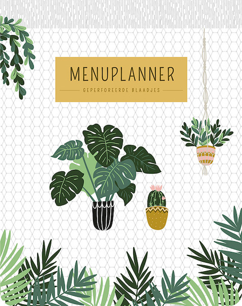 Menuplanner - Houseplants - (ISBN 9789044752151)