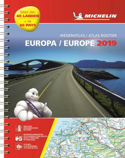 ATLAS MICHELIN EUROPE 2019 - (ISBN 9782067237018)