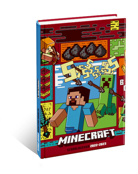 Minecraft SCHOOLAGENDA BTS 2022 - 2023 - (ISBN 9789464321425)