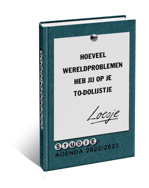 Loesje STUDIEAGENDA - BTS 2022 -2023 - (ISBN 9789464321524)