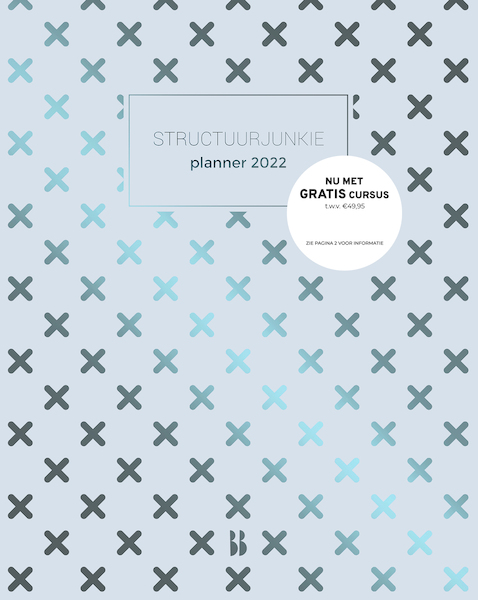 Structuurjunkie planner | 2022 (klein) - Cynthia Schultz (ISBN 9789463492423)