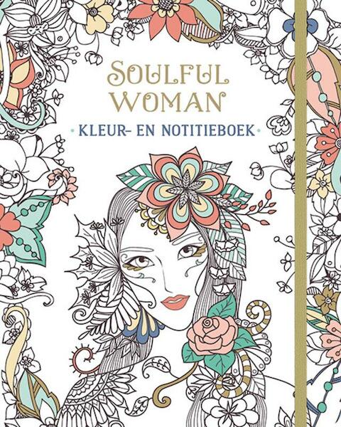 Kleur- en notitieboek Soulful woman - (ISBN 9789044747775)