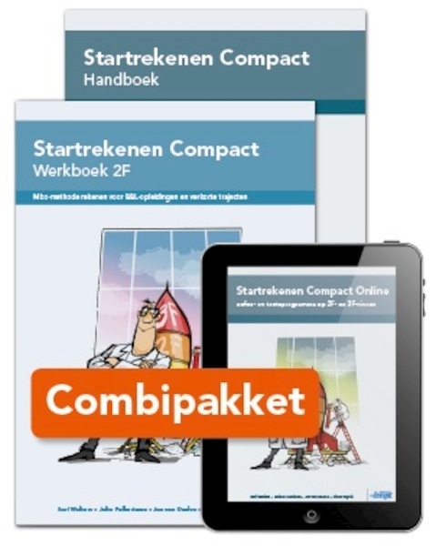 Combipakket Startrekenen Compact 2F HWL24 - Sari Wolters, Jelte Folkertsma, Jan van Daalen, Rieke Wynia (ISBN 9789463260947)