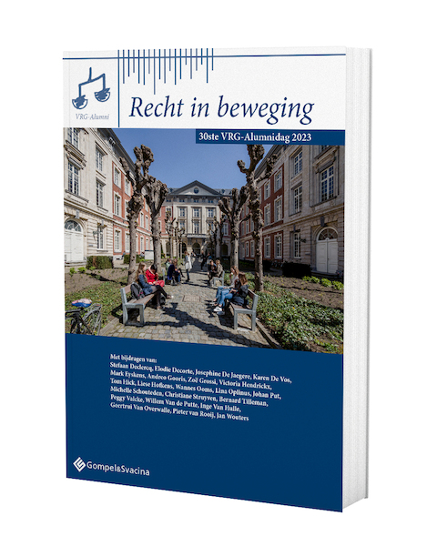 Recht in beweging - VRG-Alumni (Red.) (ISBN 9789463714426)