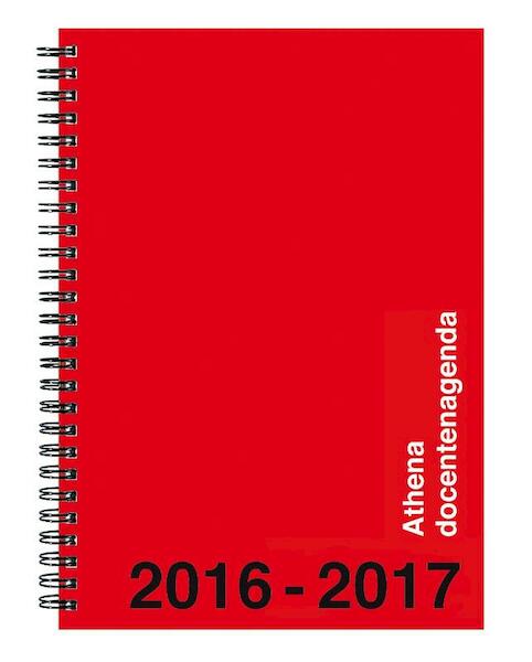 Athena Docentenagenda A4 2016-2017 - (ISBN 8716951265505)