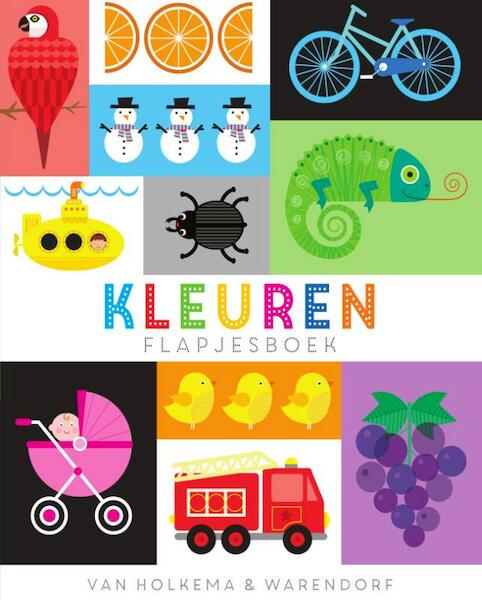 Kleuren flapjesboek - (ISBN 9789000359677)
