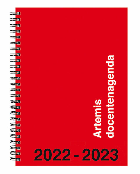 Artemis Docentenagenda 2022-2023 - (ISBN 8716951340882)
