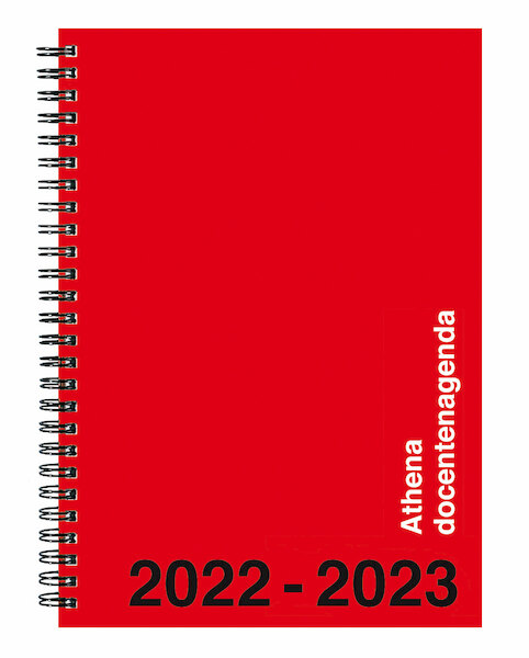 Athena Docentenagenda 2022-2023 - (ISBN 8716951340875)
