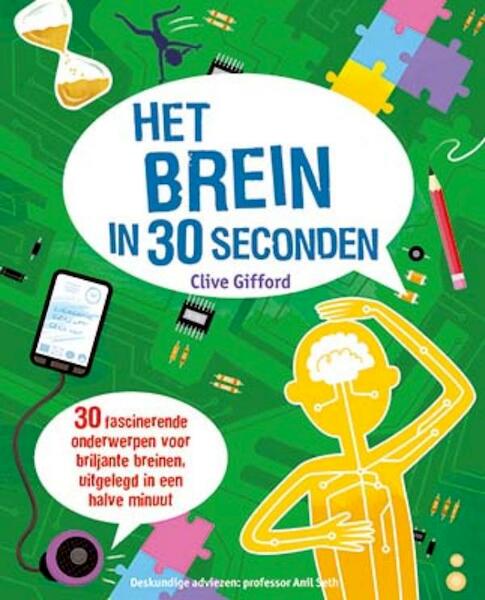 Het brein in 30 seconden - Clive Gifford (ISBN 9789461887306)