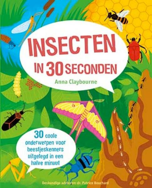 Insecten in 30 seconden - Anna Claybourne (ISBN 9789461887313)