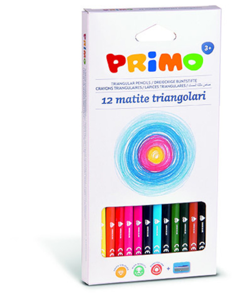 PRIMO * 12 driehoek potloden - (ISBN 8006919005183)