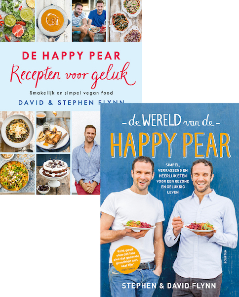 Combipakket De Wereld van de Happy Pear & De Happy Pear Recepten voor geluk - David Flynn, Stephen Flynn (ISBN 9789463191227)