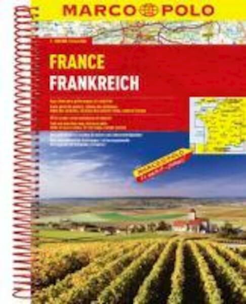 MARCO POLO Reiseatlas Frankreich 1 : 300.000 - (ISBN 9783829737050)