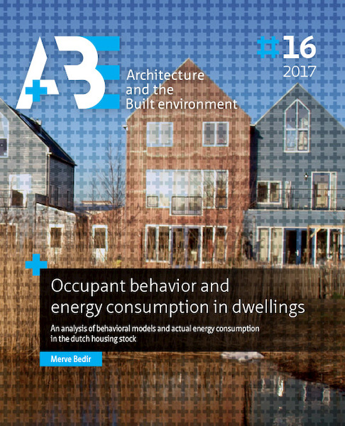 Occupant behavior and energy consumption in dwellings - Merve Bedir (ISBN 9789492516985)