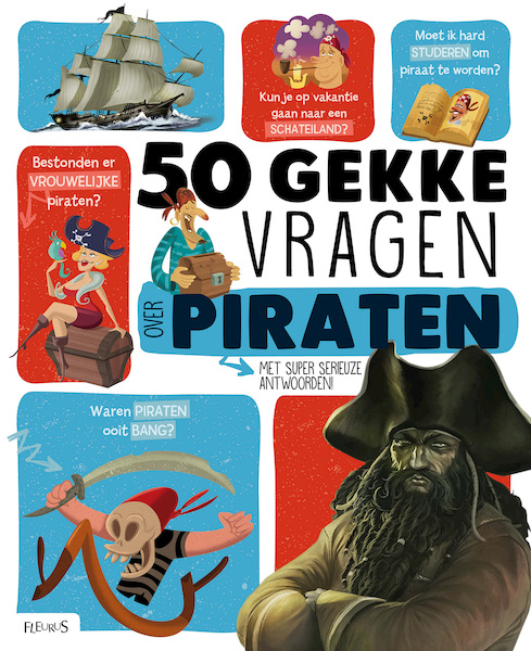 50 gekke vragen: Piraten - Jean-Michel Billioud (ISBN 9789403213880)