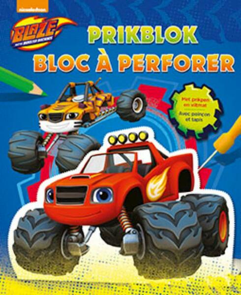 Blaze and the monster machines Prikblok / Blaze and the monster machines Bloc à perforer - (ISBN 9789044747942)