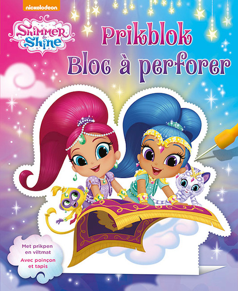 Shimmer and Shine prikblok / Shimmer and Shine Bloc à perforer - (ISBN 9789044753578)