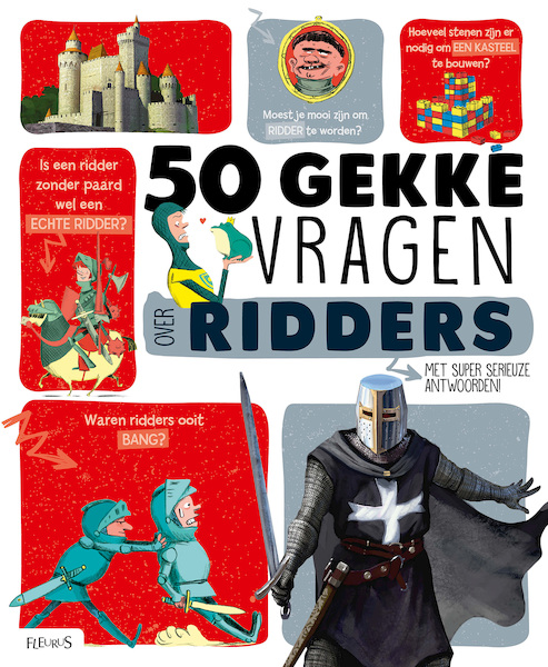 50 gekke vragen: Ridders - Jean-Michel Billioud (ISBN 9789403213866)