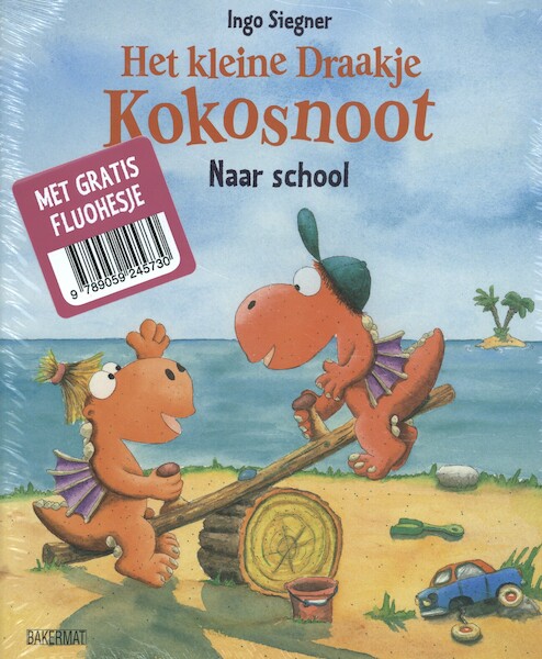 Het kleine draakje kokosnoot - Naar school - Ingo Siegner (ISBN 9789059245730)