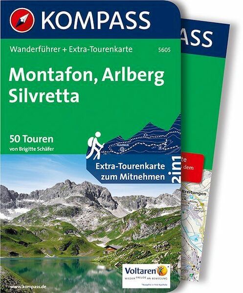 Montafon, Arlberg, Silvretta - Brigitte Schäfer (ISBN 9783850269476)