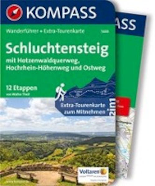 Schluchtensteig, mit Hotzenwaldquerweg, Hochrhein-Höhenweg und Ostweg - Walter Theil (ISBN 9783990442210)