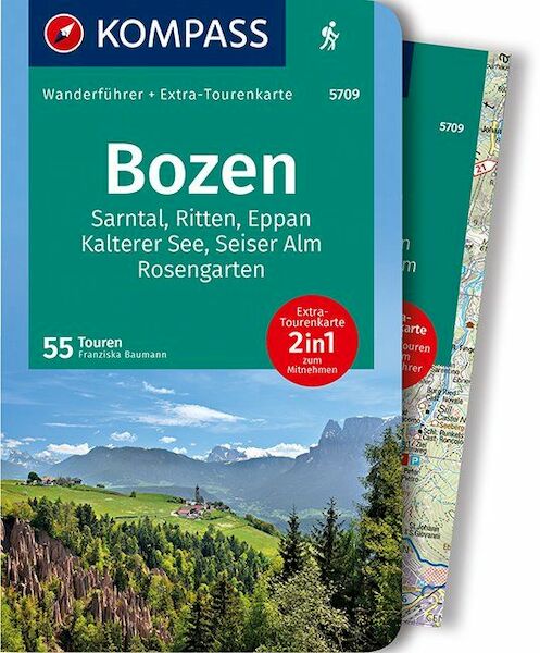 Bozen, Sarntal, Ritten, Eppan, Kalterer See, Seiser Alm, Rosengarten - Franziska Baumann (ISBN 9783990443507)