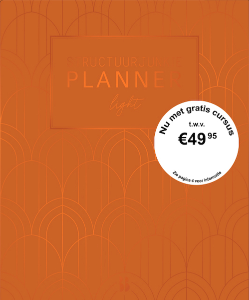 Structuurjunkie planner Art Deco (gebrand oranje) - Cynthia Schultz (ISBN 9789463491952)