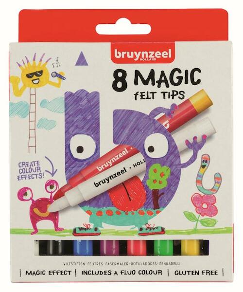 Bruynzeel Kids 8 magische stiften - (ISBN 8712079420994)