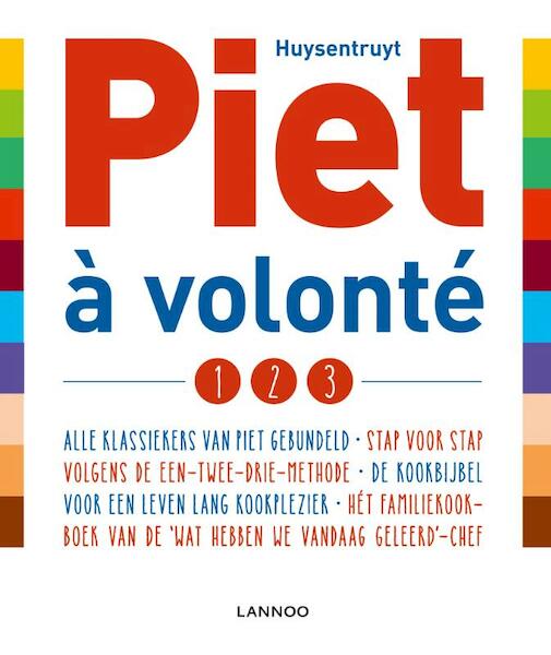 Piet à volonté - Piet Huysentruyt (ISBN 9789401446419)