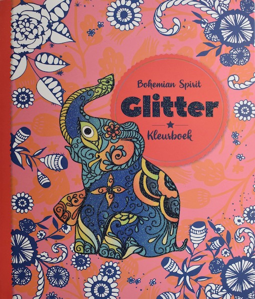 Glitter kleurboek - Bohemian spirit - (ISBN 8712048319687)