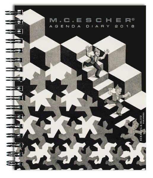 M.C. Escher weekagenda 2018 - (ISBN 8716951279625)