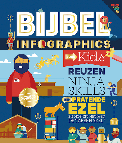 Bijbel infographics voor kids - (ISBN 9789085433903)