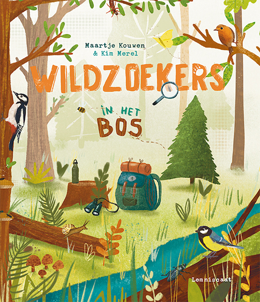Wildzoekers in het bos - Maartje Kouwen, Kim Merel (ISBN 9789047714576)