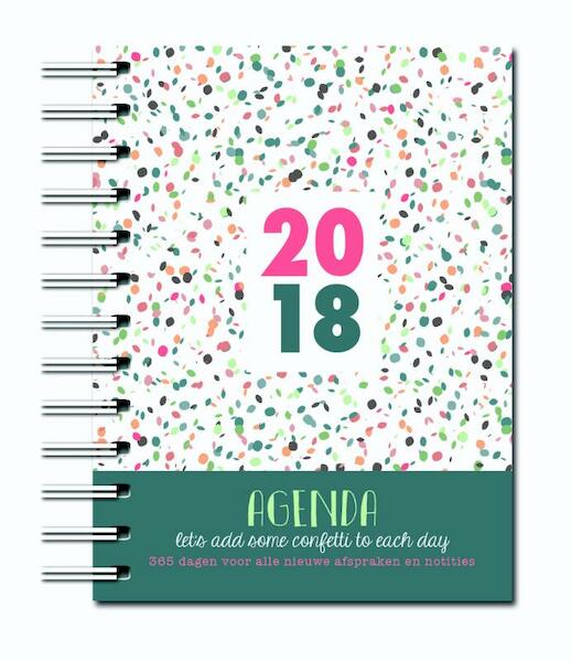Natural Agenda 2018 Let's add some confetti to each day - Marcel Flier (ISBN 9789033878084)