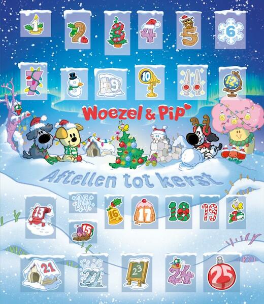 Woezel & Pip - Aftellen tot kerst - Guusje Nederhorst (ISBN 9789025876289)