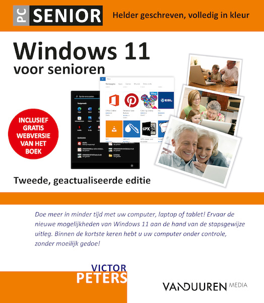 Windows 11 voor senioren, 2e editie - Victor G.B. Peters (ISBN 9789463563055)