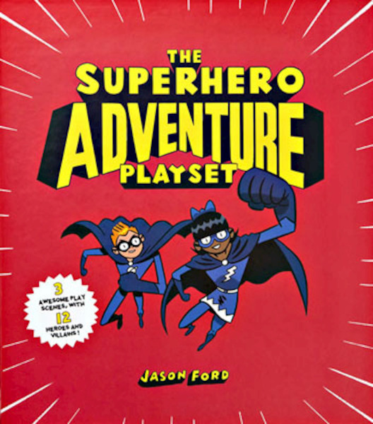 The Superhero Adventure Playset - (ISBN 9781786270245)