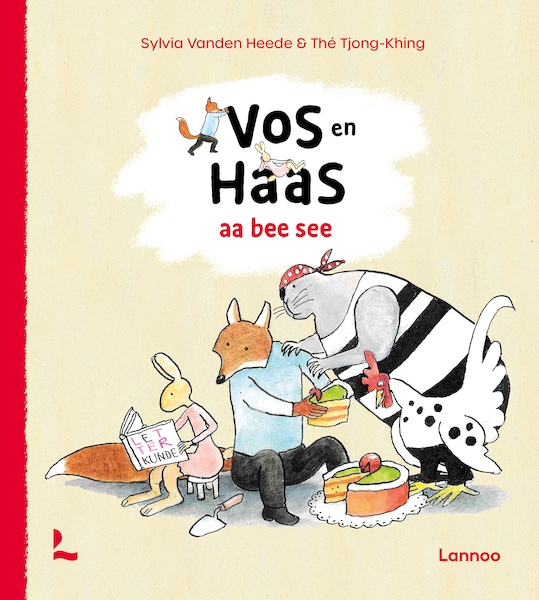 Vos en Haas - aa bee see - Sylvia Vanden Heede (ISBN 9789401489935)